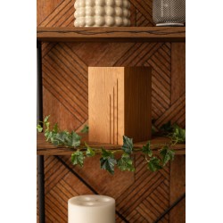 Berlin világosbarna, fa urna, urna, faurna