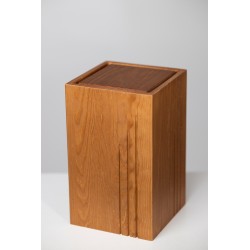 Berlin világosbarna, fa urna, urna, faurna