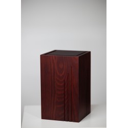 Berlin mahagóni, fa urna, urna, faurna