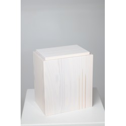 London fehér, fa urna, urna, faurna