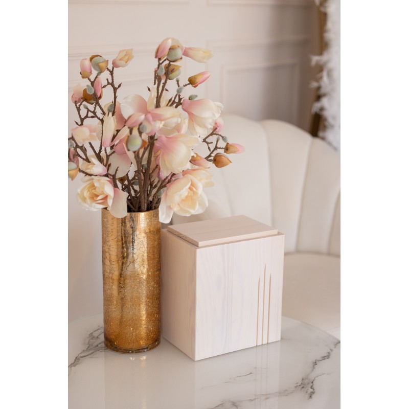 London fehér, fa urna, urna, faurna