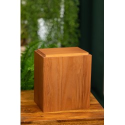 London világosbarna, fa urna, urna, faurna