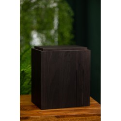 London fekete, fa urna, urna, faurna