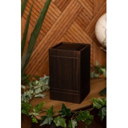 Toronto sötétbarna, fa urna, urna, faurna