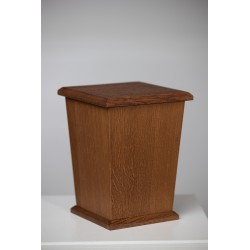 Helsinki világosbarna fa urna