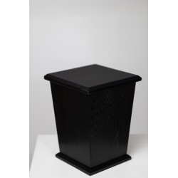 Helsinki, fekete, fa urna, urna