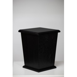 Helsinki, fekete, fa urna, urna