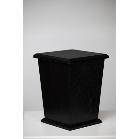 Helsinki, fekete, fa urna, urna