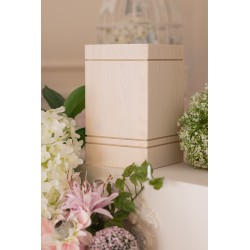 Toronto fehér, fa urna, urna, faurna