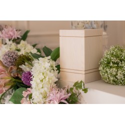 Toronto fehér, fa urna, urna, faurna